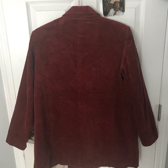 Maroon Corduroy Blazer 🏷 - Picture 14 of 14